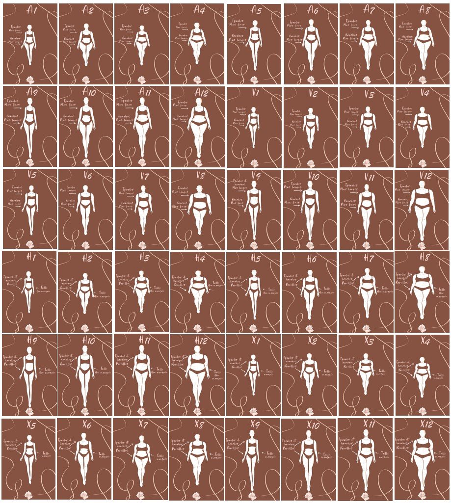 48 morphologies